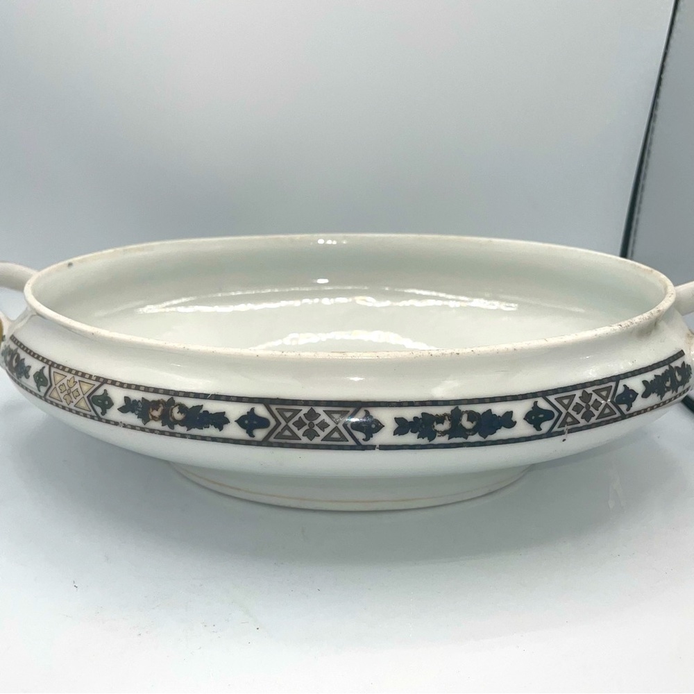 Royal Schwarzburg Rose of Tomorrow Vintage Vegetable Serving Dish